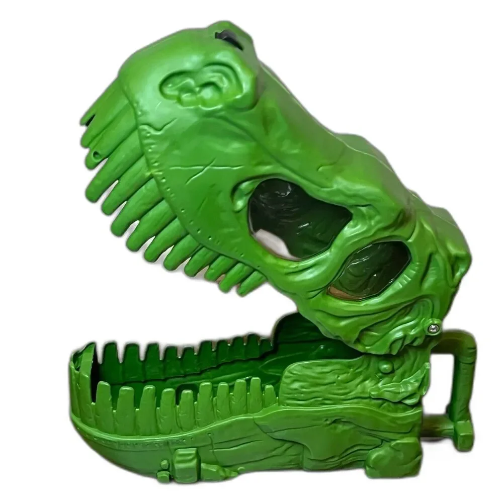 Green Dino Valley Response Team T-Rex Dinosaur Skull Carrying Storage Box Case